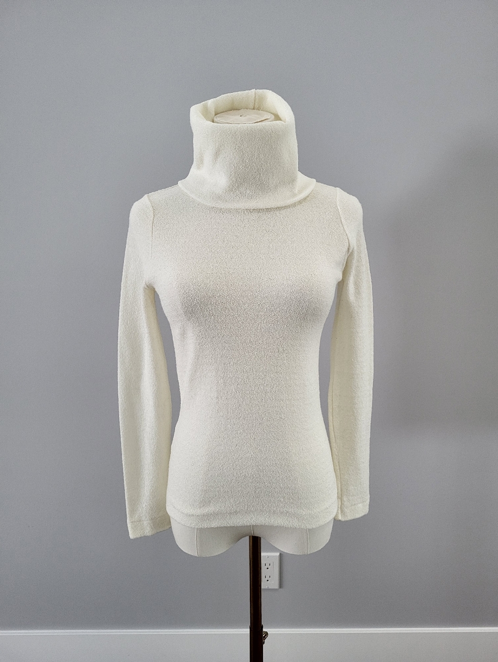 Vintage 60s 70s Turtleneck Sweater MCM MOD